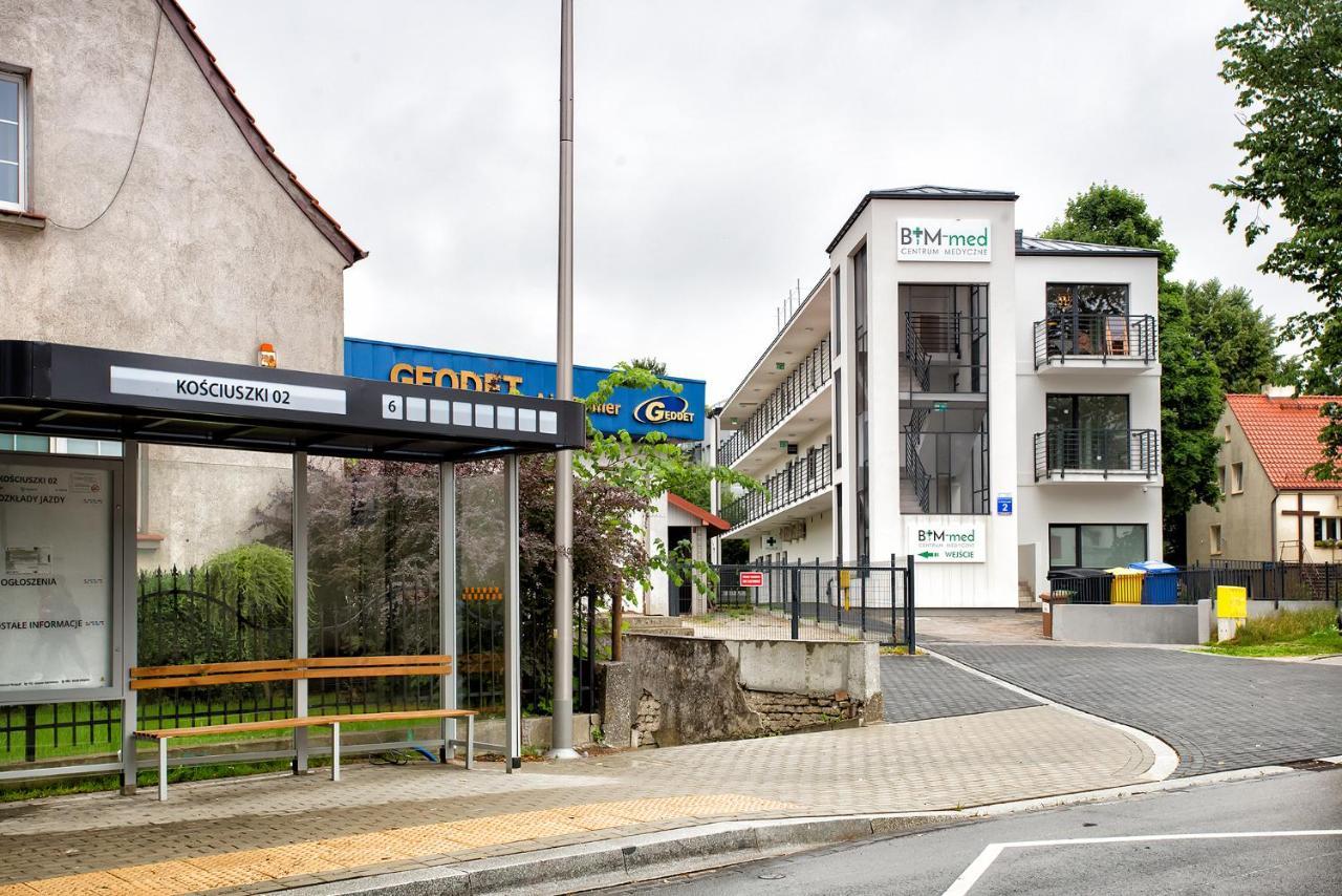 W&K Apartments - Harmony Suite - Faktura Vat, Parking コシャリン エクステリア 写真