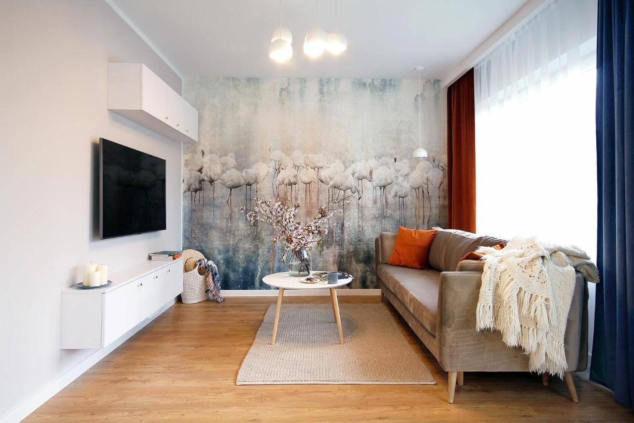 W&K Apartments - Harmony Suite - Faktura Vat, Parking コシャリン エクステリア 写真